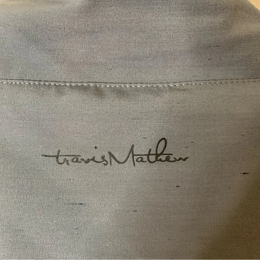 Travis Mathew Mens Heater full zip Golf vest in quiet shade gray XXXL NWT